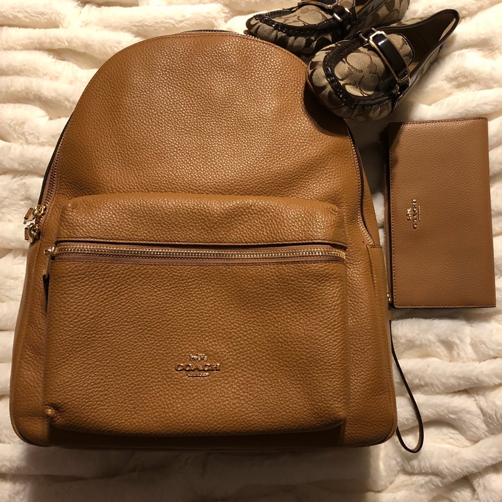 COACH - Leather Backpack